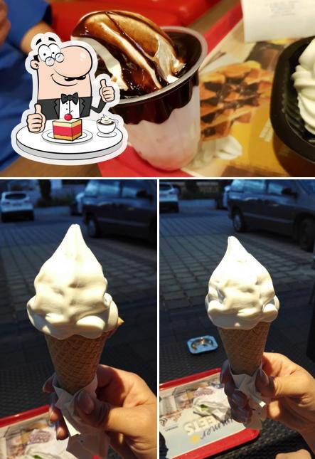 Burger King propone un'ampia gamma di dessert