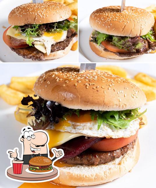 Try out a burger at Jan's Chicken & Seafood