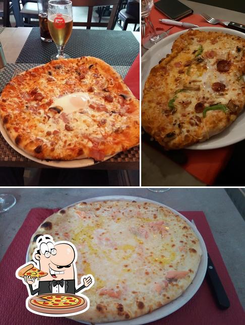 Choisissez des pizzas à Le Visconti