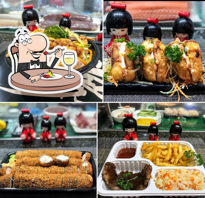 Comida em Okinawa Restaurante Japonês