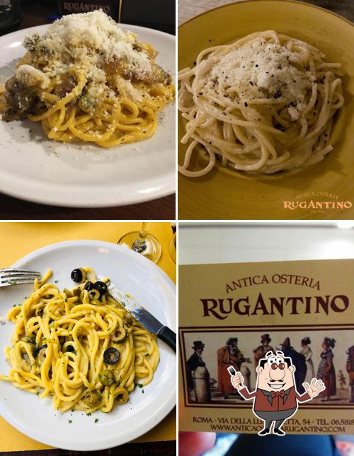 Cibo al Antica Osteria Rugantino