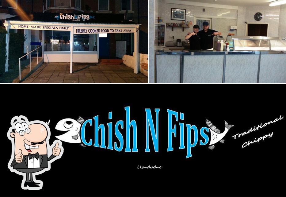 See the pic of Chish'n'fips Llandudno