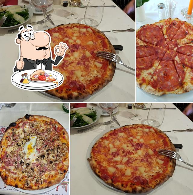 Prova una pizza a Restaurant Rebstock