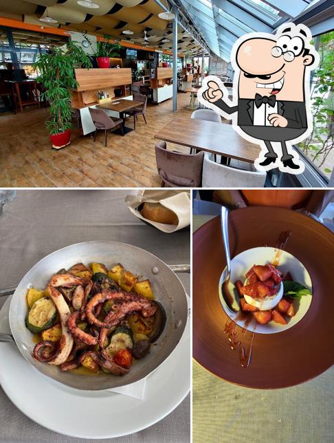 Dai un'occhiata agli interni di "Santa Lucia" ribja kantina