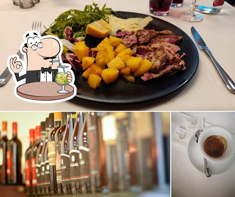 Mira las fotos que muestran bebida y comida en Ristorante Pizzeria Fuoricitta'