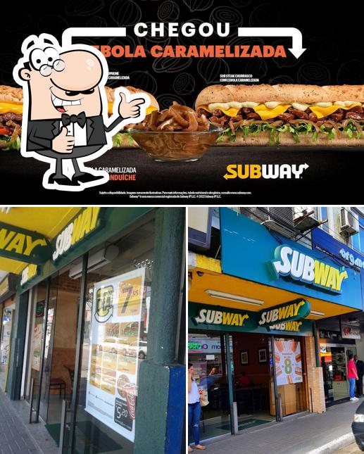 Here's a picture of Subway