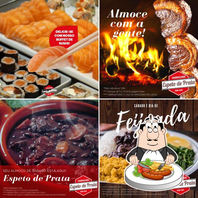 Platos en Churrascaria Espeto de Prata