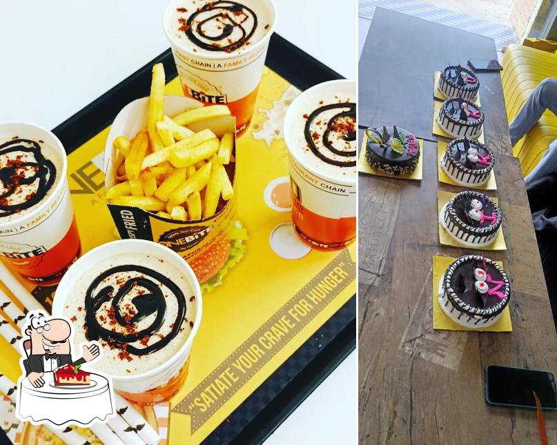 One bite resturant serves a number of sweet dishes