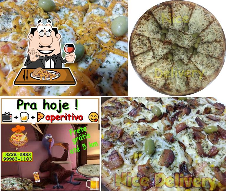 Consiga pizza no Café Nice Pizzaria