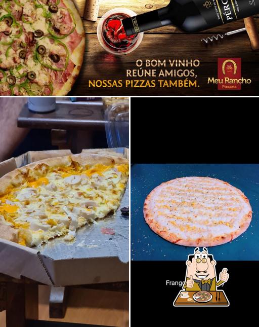 Experimente pizza no Pizzaria Meu Rancho Contagem