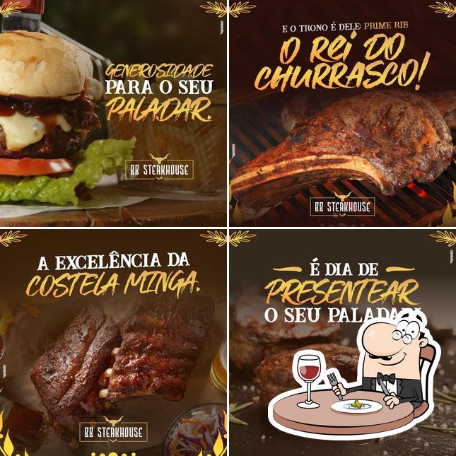 Comida em BB Steakhouse