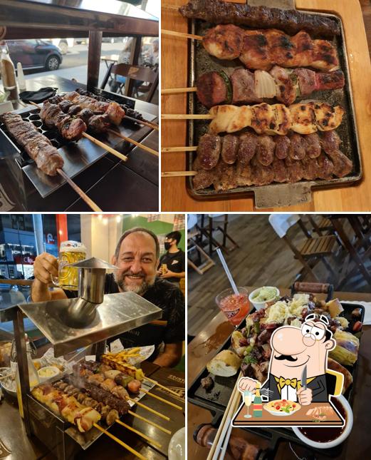 Frango yakitori em Restaurante Espetiño Capão da Canoa