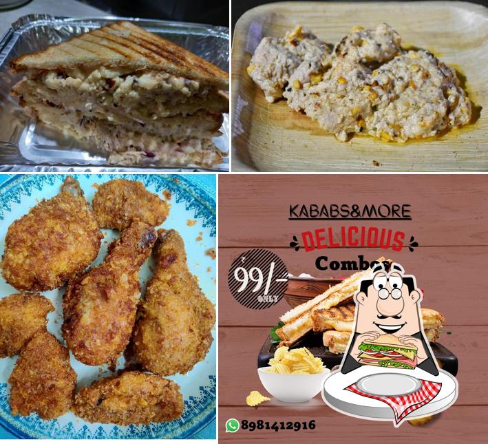 Order a sandwich at Kababs & More