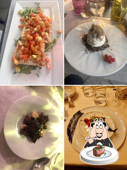 Torta al cioccolato al Ristorante Lo Scalo