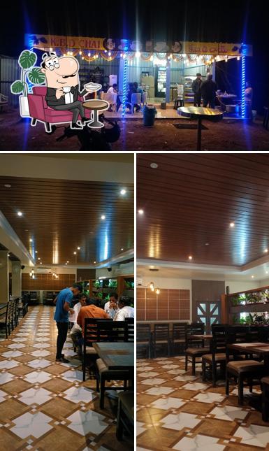 The interior of Aroma Restaurant