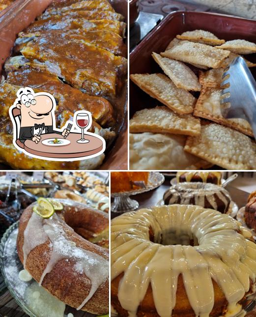 Comida em Fogão Raiz restaurante