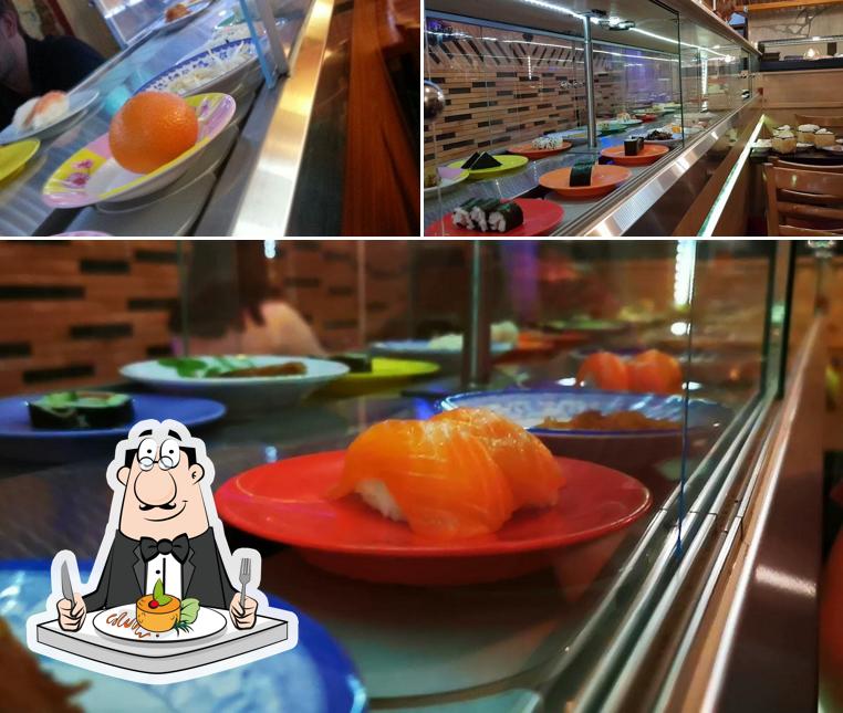 Essen im Kabuki Sushi-Bar