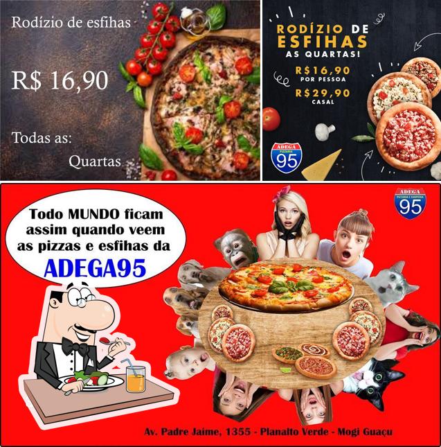 Comida em Adega 95 Pizzaria