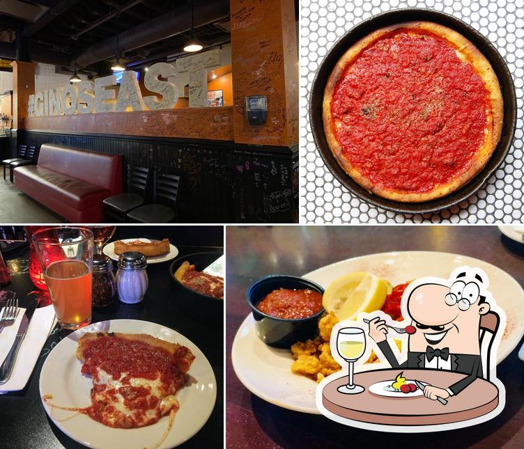 Gino's East, 162 E Superior St in Chicago - Restaurant menu and reviews