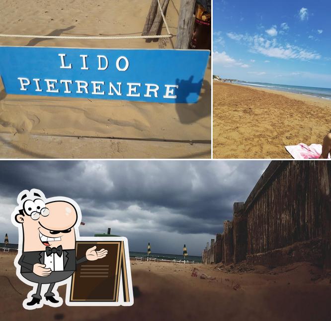 Gli esterni di Pietrenere Beach