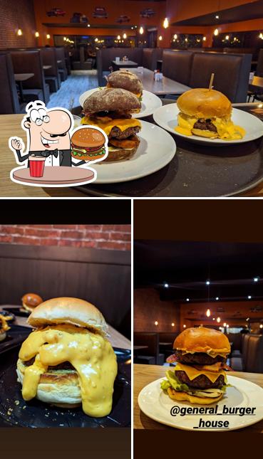 Consiga um hambúrguer no General Burger House