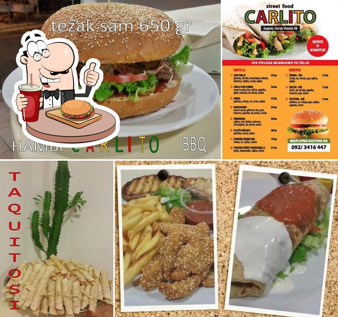 Hamburger al Street food Carlito