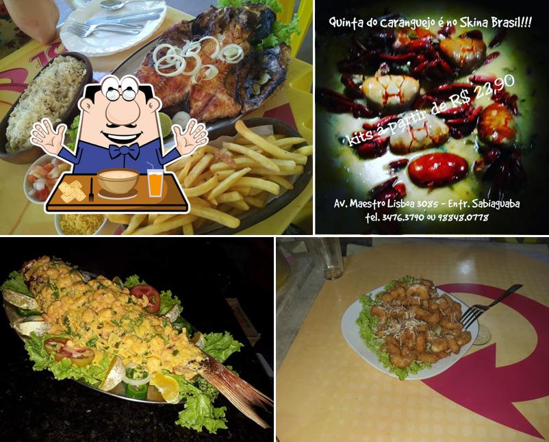 Comida em Skina Brasil Restaurante e Pizzaria
