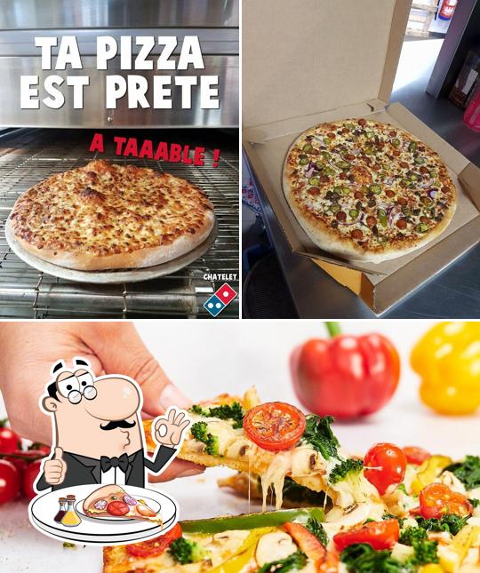 A Domino's Pizza Chatelet, vous pouvez profiter des pizzas