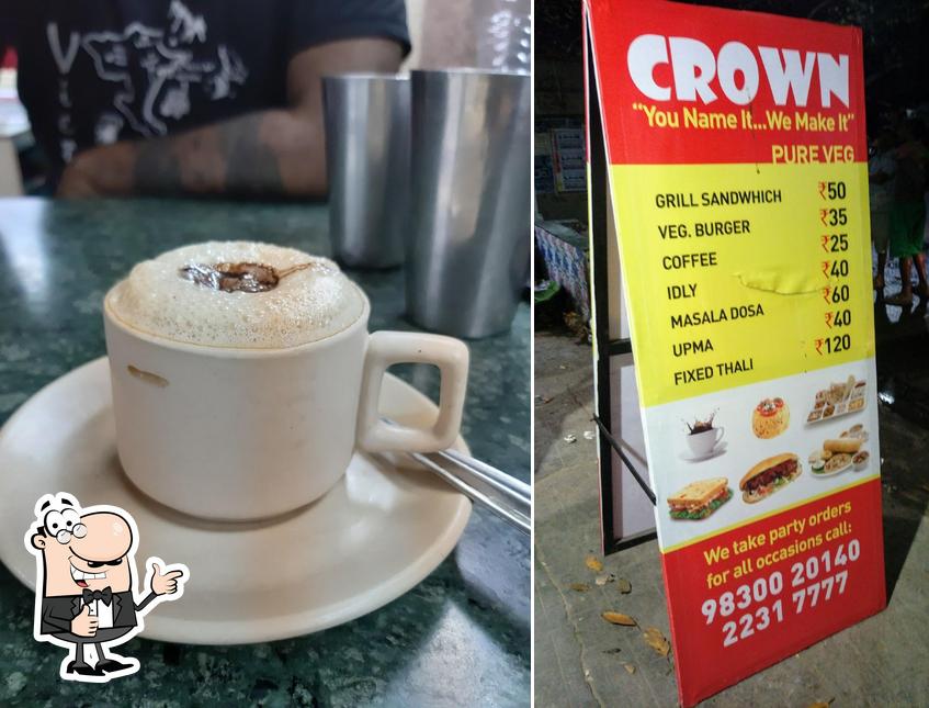 See this picture of Crown Pure Veg Restaurant