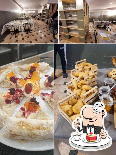 Mani in Pasta serve un'ampia selezione di dessert
