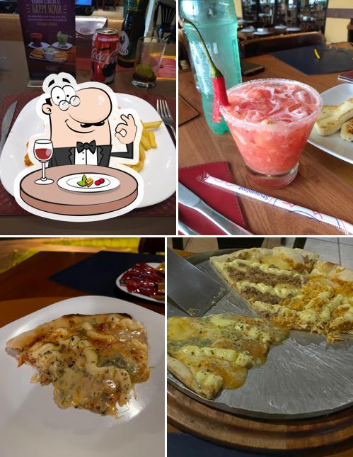 Comida em Cantina Cheiro de Pizza