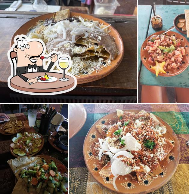 Food at El Chilaquiles / Cevicheria