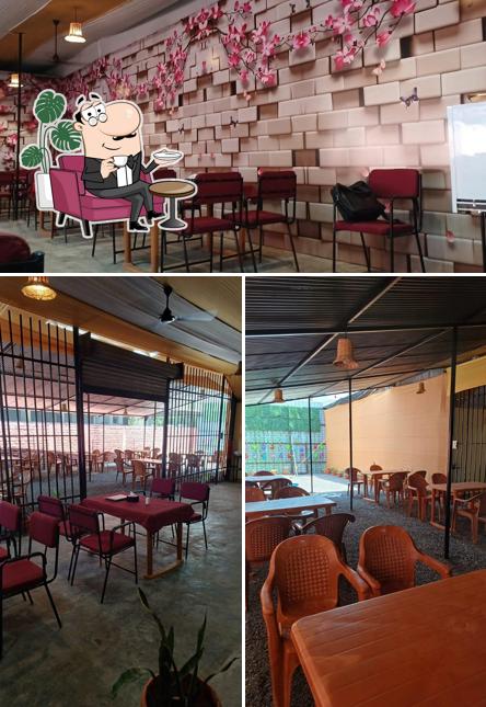 The interior of Embassy - The Veg Treat