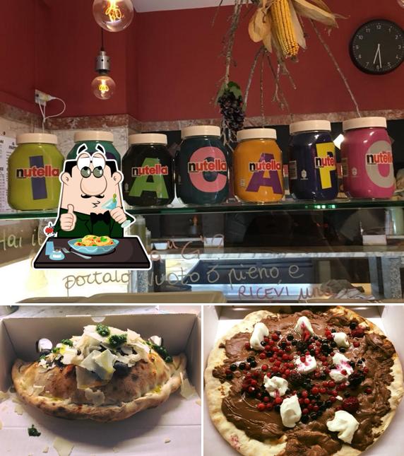 Platti al Pizzeria Giracapo