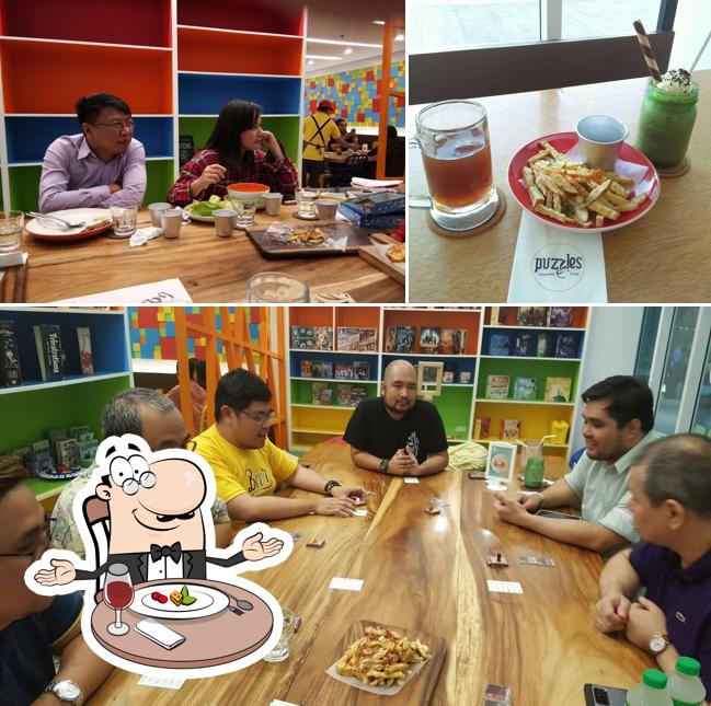Puzzles Board Game Lounge restaurant, Muntinlupa Restaurant menu and