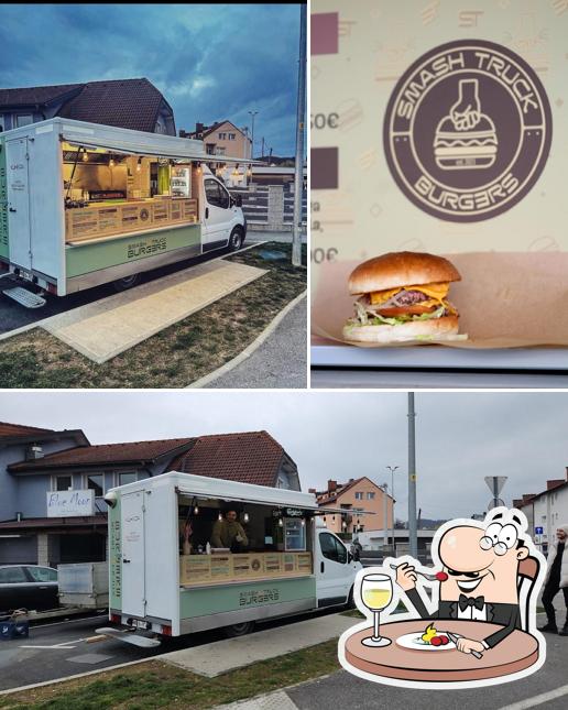 Cibo al Smash Truck Burgers