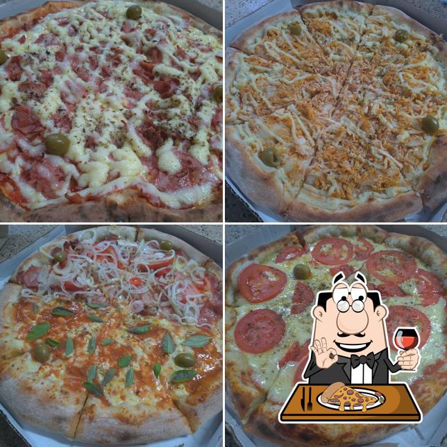 No Pizzaria Florenze, você pode pedir pizza