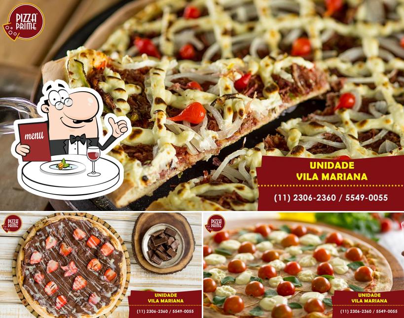 Platos en Pizza Prime - Unidade Vila Mariana