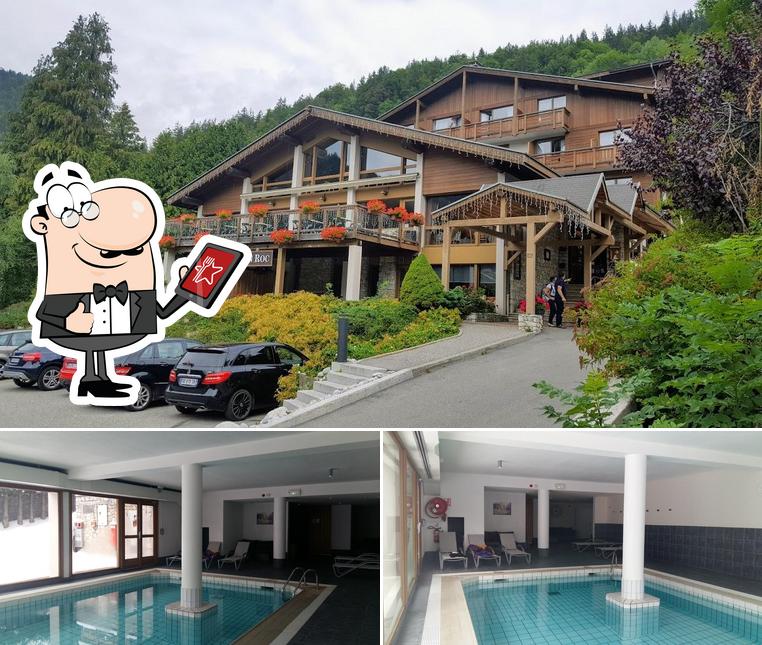 Jetez un coup d’œil à quoi ressemble Hôtel Alpen Roc à l'extérieur