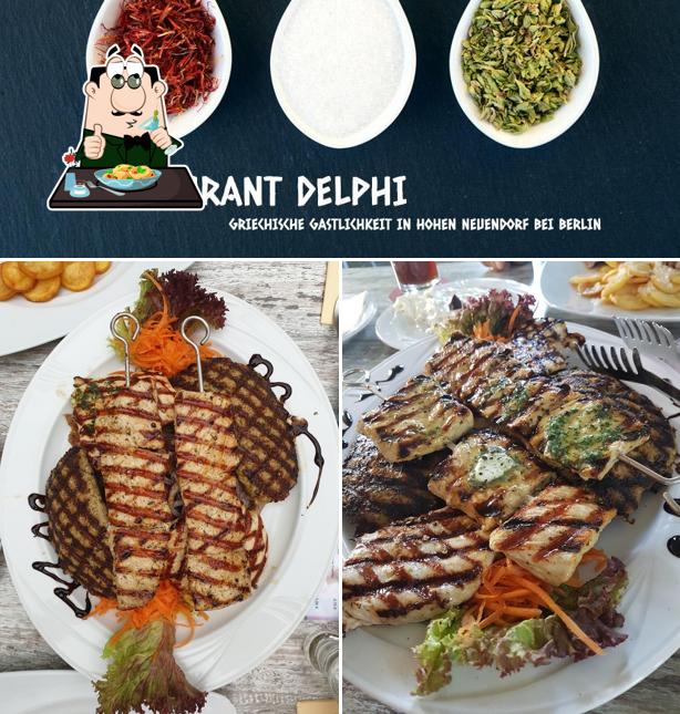 Essen im Griechiches Restaurant Delphi