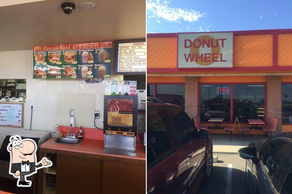 The interior of Donut Wheel