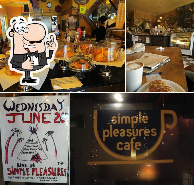 Взгляните на фотографию кафе "Simple Pleasures Cafe"