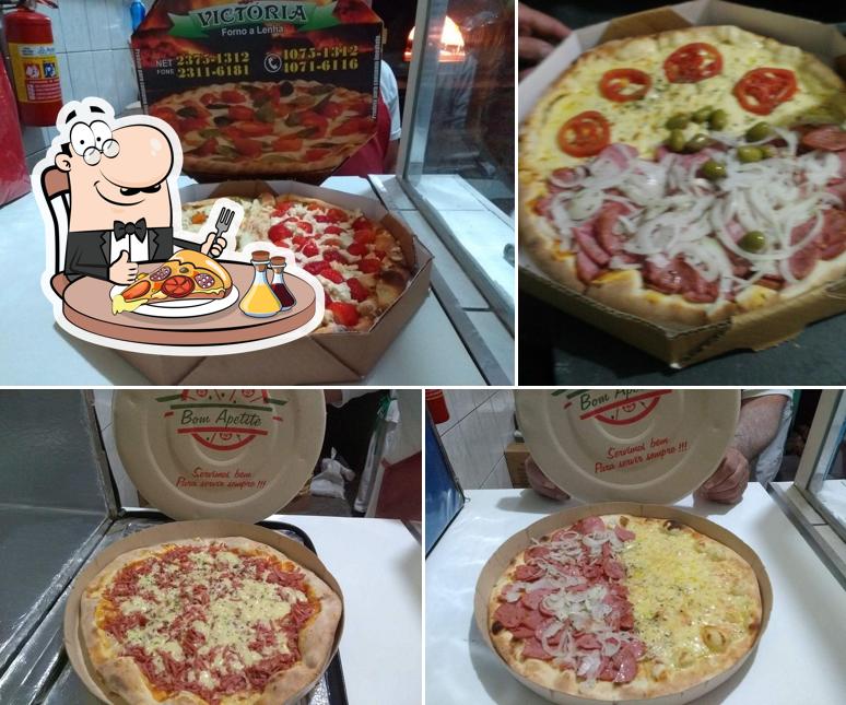 Peça diferentes estilos de pizza