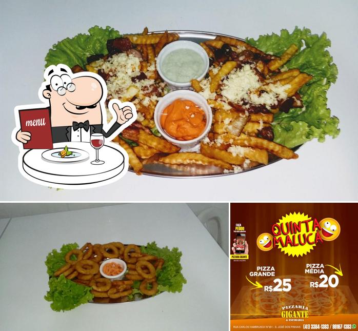 Platos en Pizzaria Gigante