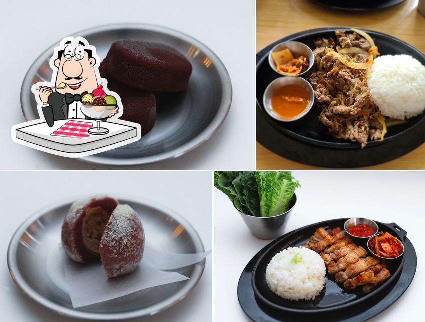 Haru K-BBQ sert une sélection de plats sucrés