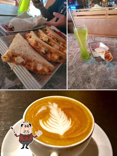 Food at The Pizza Stone Cafe