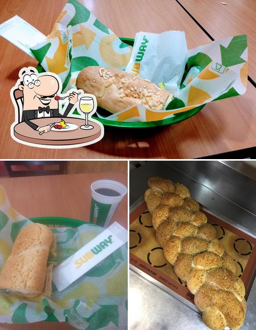 Comida em Subway