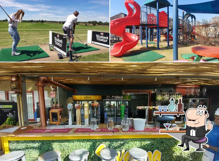 L'intérieur de Tin Cup Driving Range and Restaurant