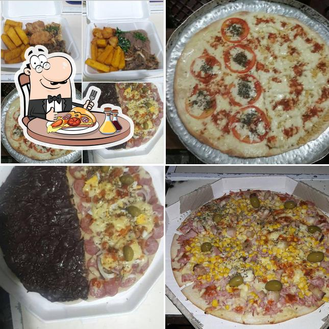 Consiga diferentes variedades de pizza