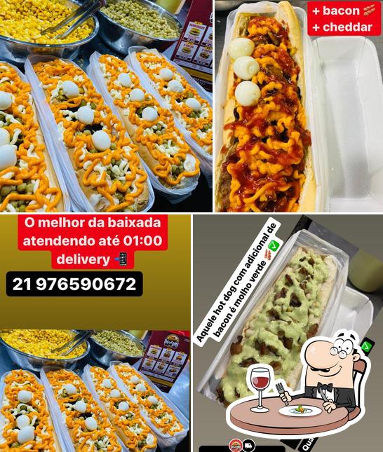 Platos en Deu fome lanches Belford roxo / Cachorro quente